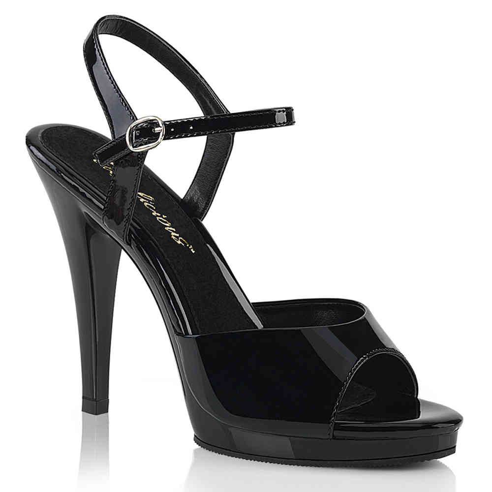 Fabulicious - FLAIR409 Sandaal met enkelband - Zwart Product image